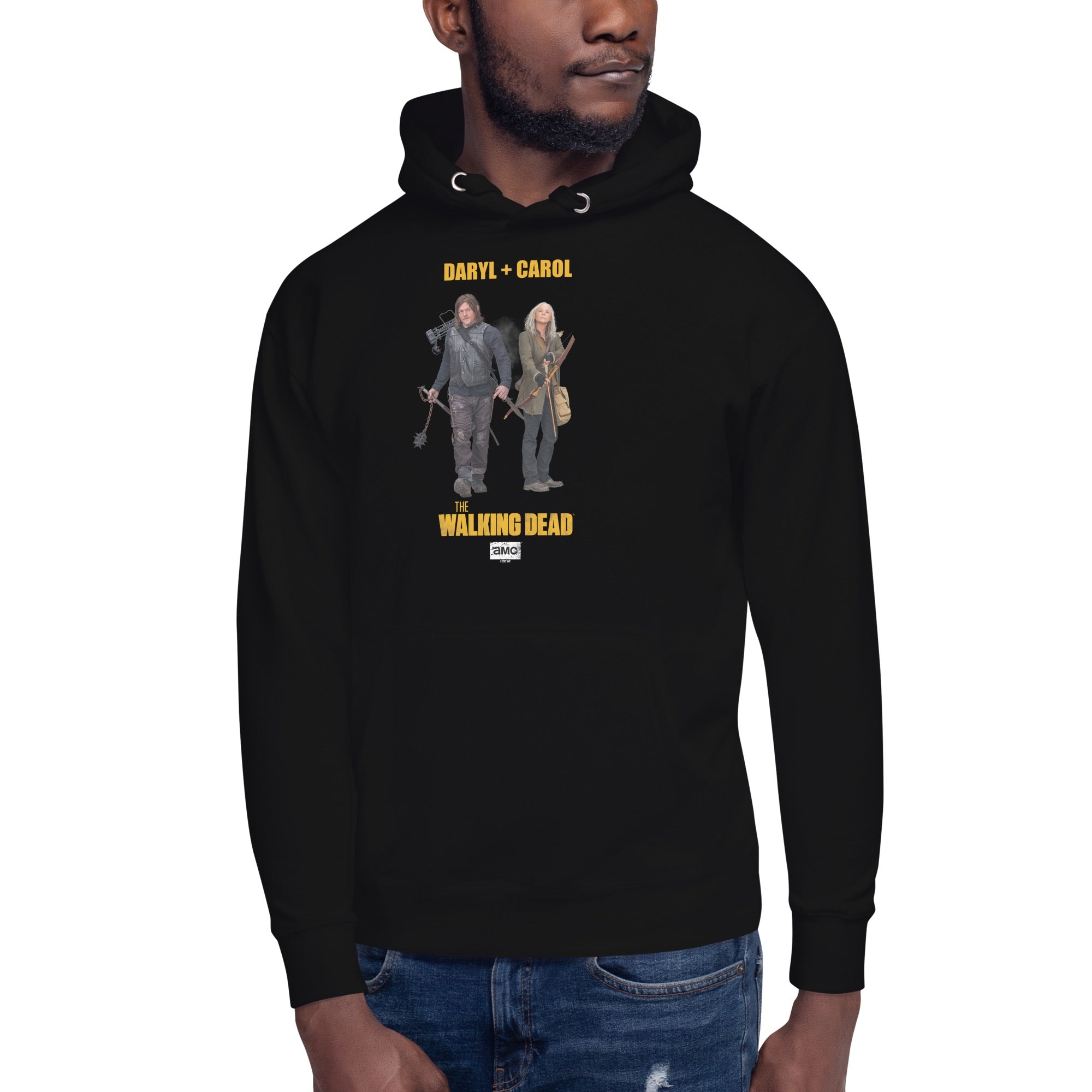 The Walking Dead Daryl + Carolv Unisex Premium Hoodie-2