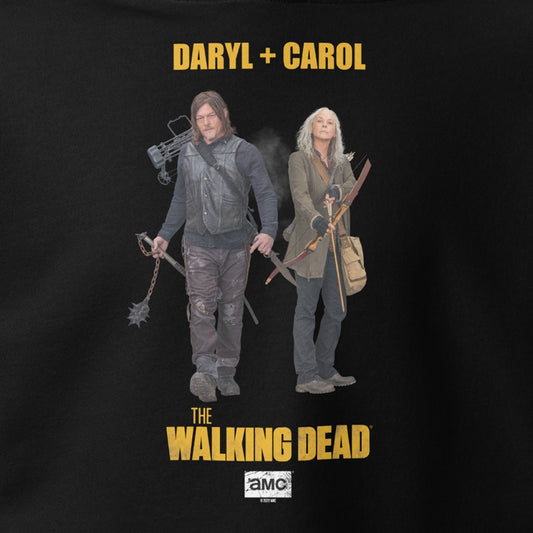 The Walking Dead Daryl + Carolv Unisex Premium Hoodie-1