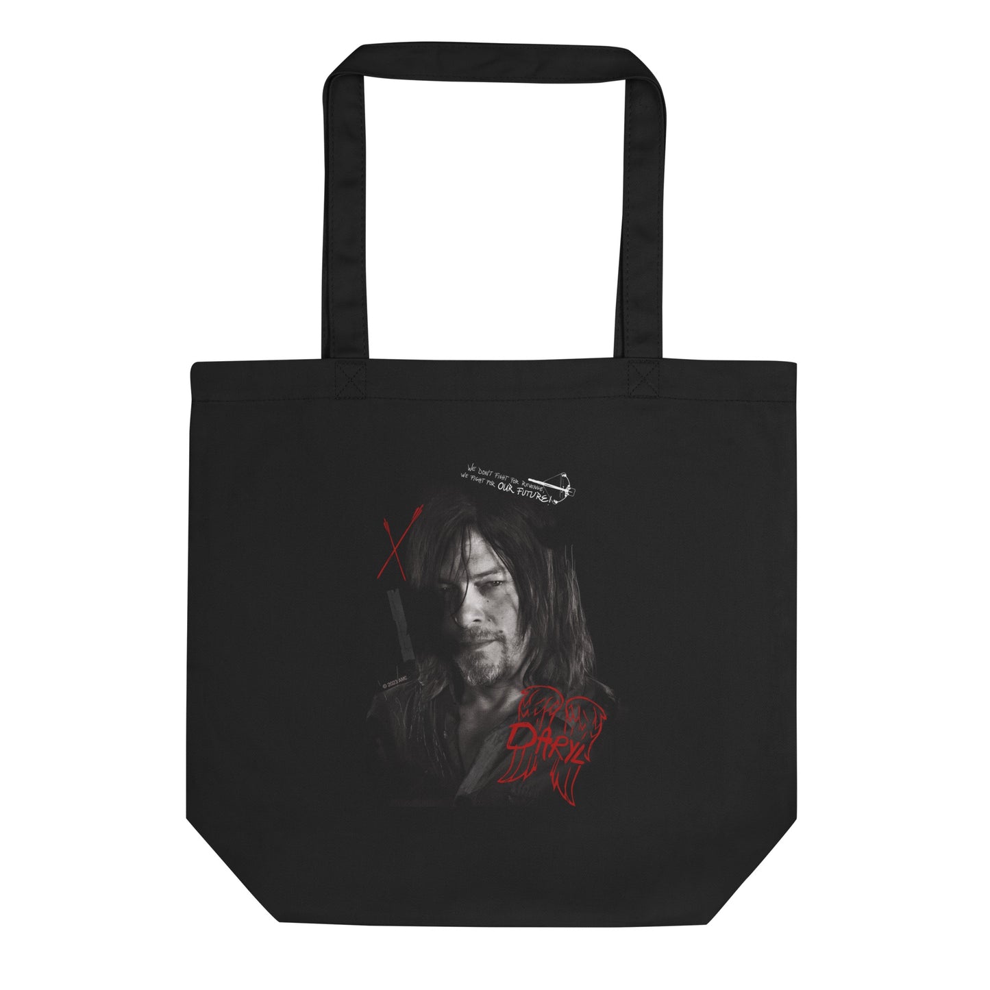 The Walking Dead Daryl Graffiti Tote Bag