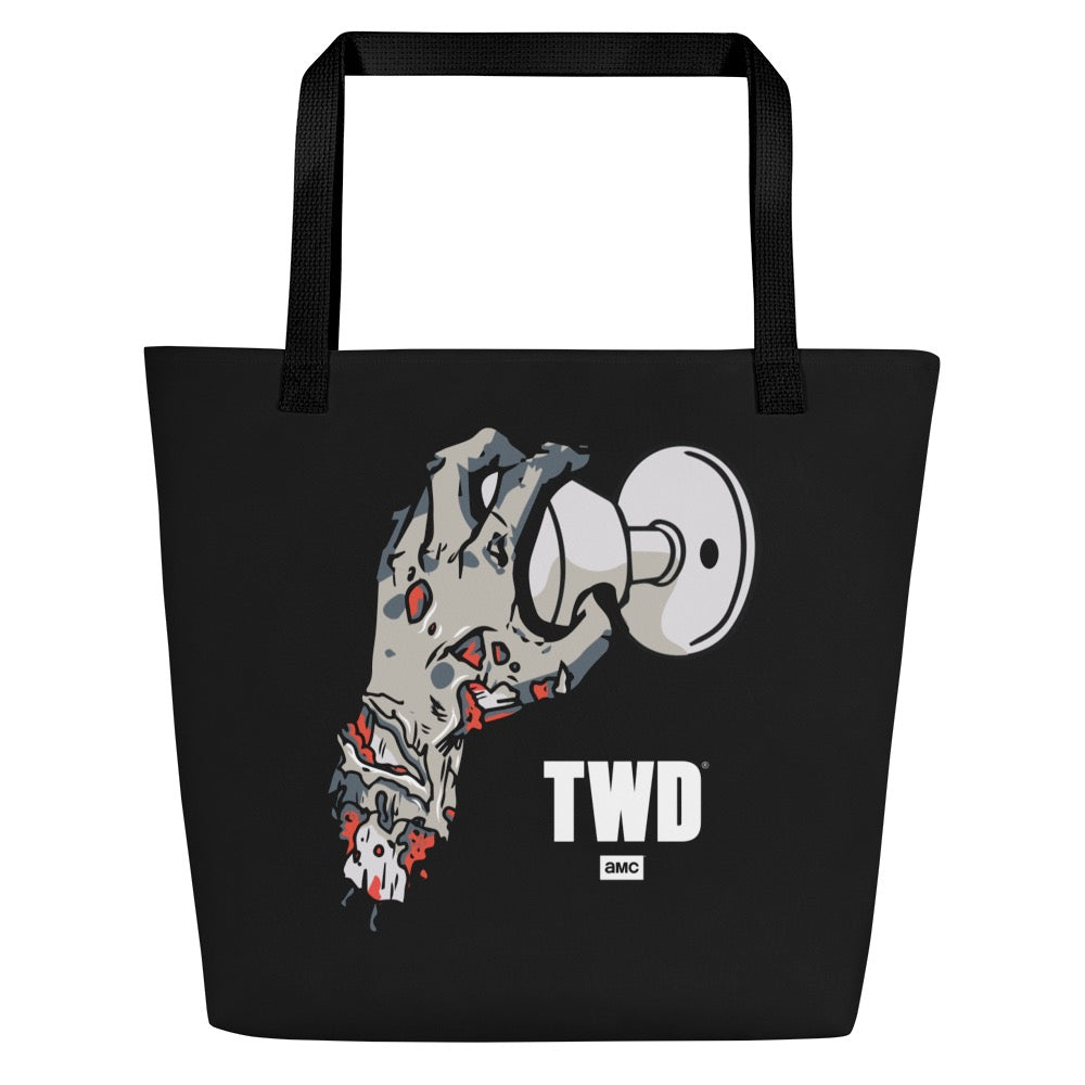 The Walking Dead Doorknob Premium Tote Bag-3