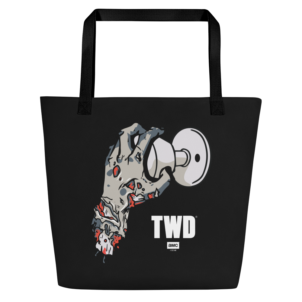 The Walking Dead Doorknob Premium Tote Bag-0