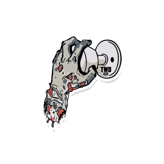 The Walking Dead Doorknob Removable Sticker-0