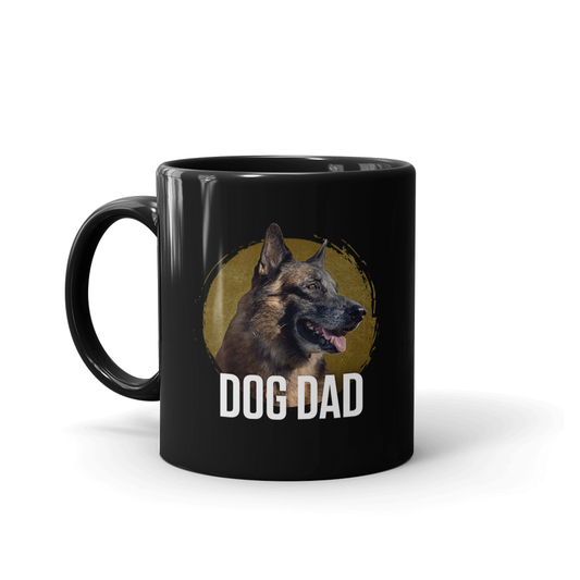 The Walking Dead Dog Dad Black Mug-0