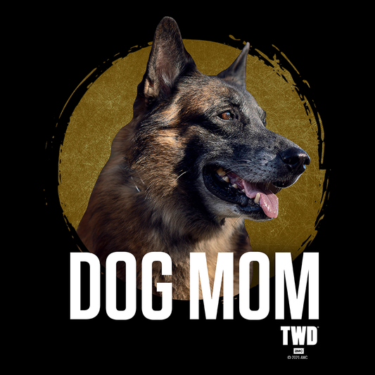 The Walking Dead Dog Mom Adult Short Sleeve T-Shirt-1