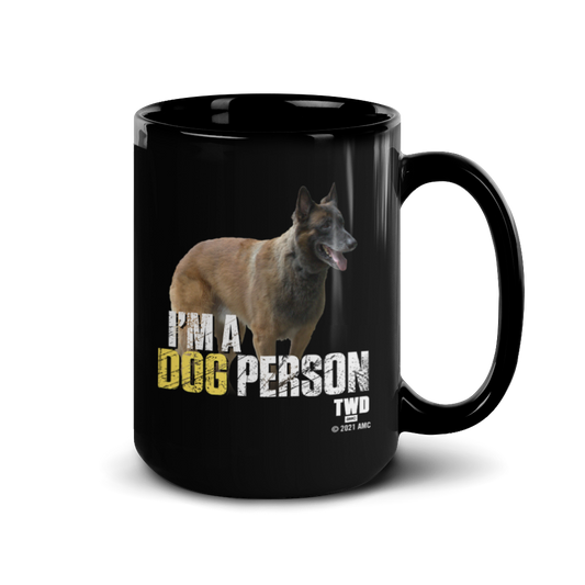 The Walking Dead Dog Person Black Mug-4