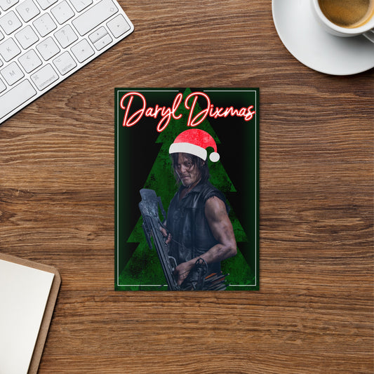 The Walking Dead Daryl Dixmas Greeting Card-4