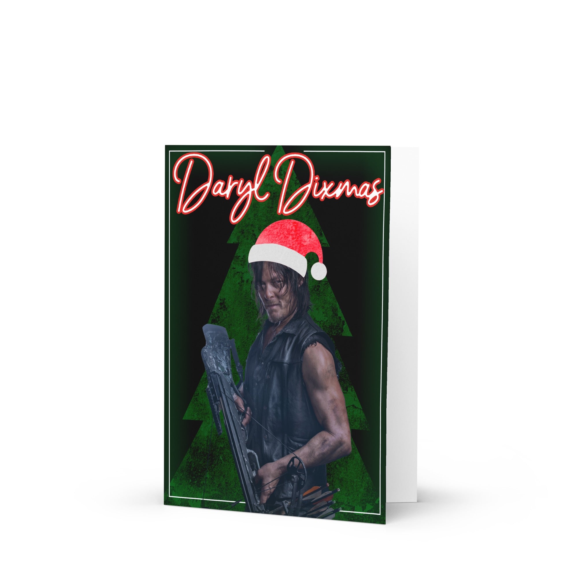 The Walking Dead Daryl Dixmas Greeting Card-3
