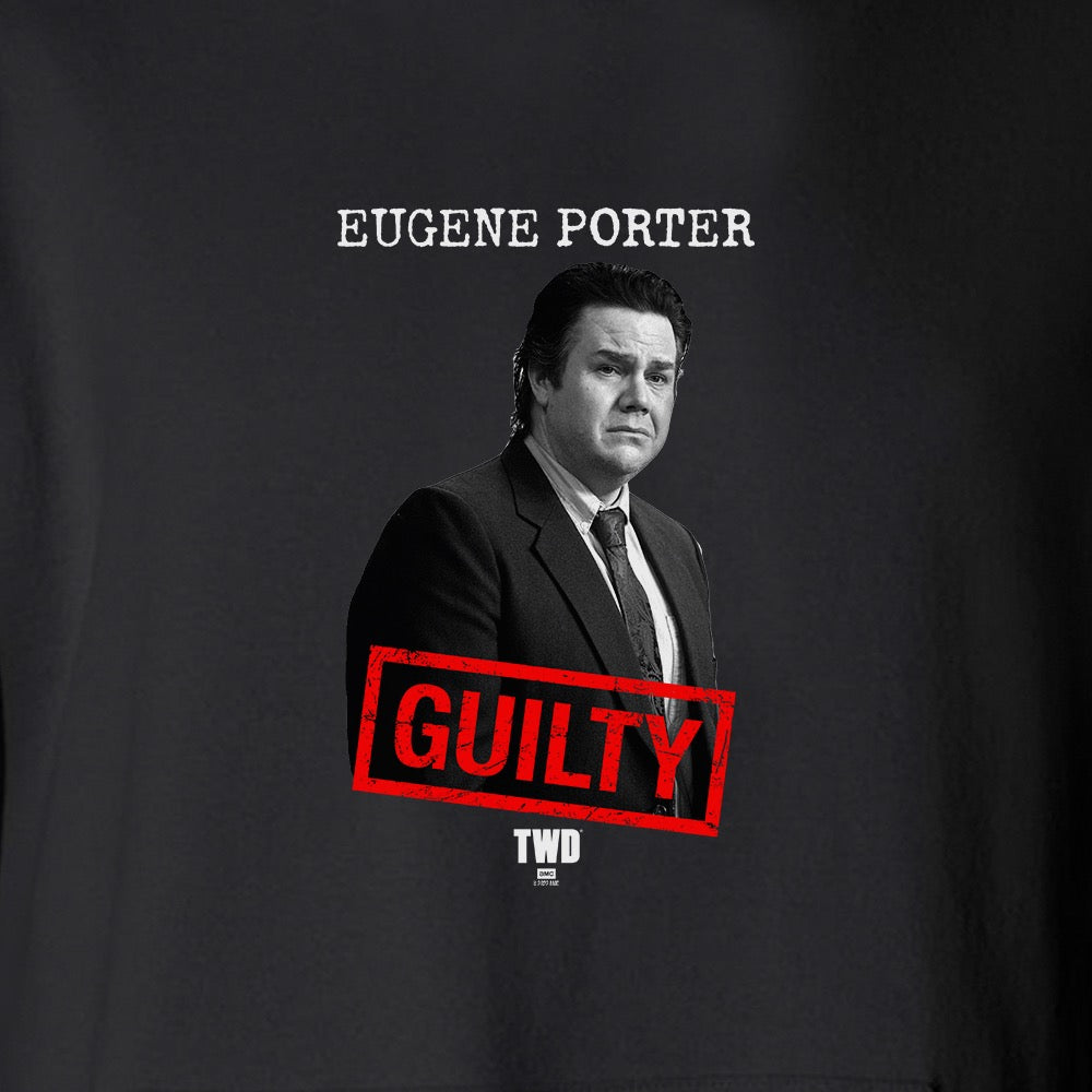 The Walking Dead Guilty Eugene Fleece Hooded Sweatshirt-1