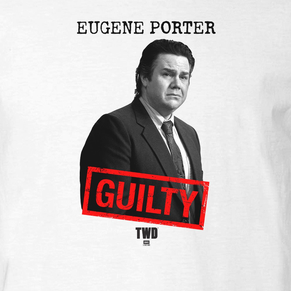 The Walking Dead Guilty Eugene Adult Short Sleeve T-Shirt
