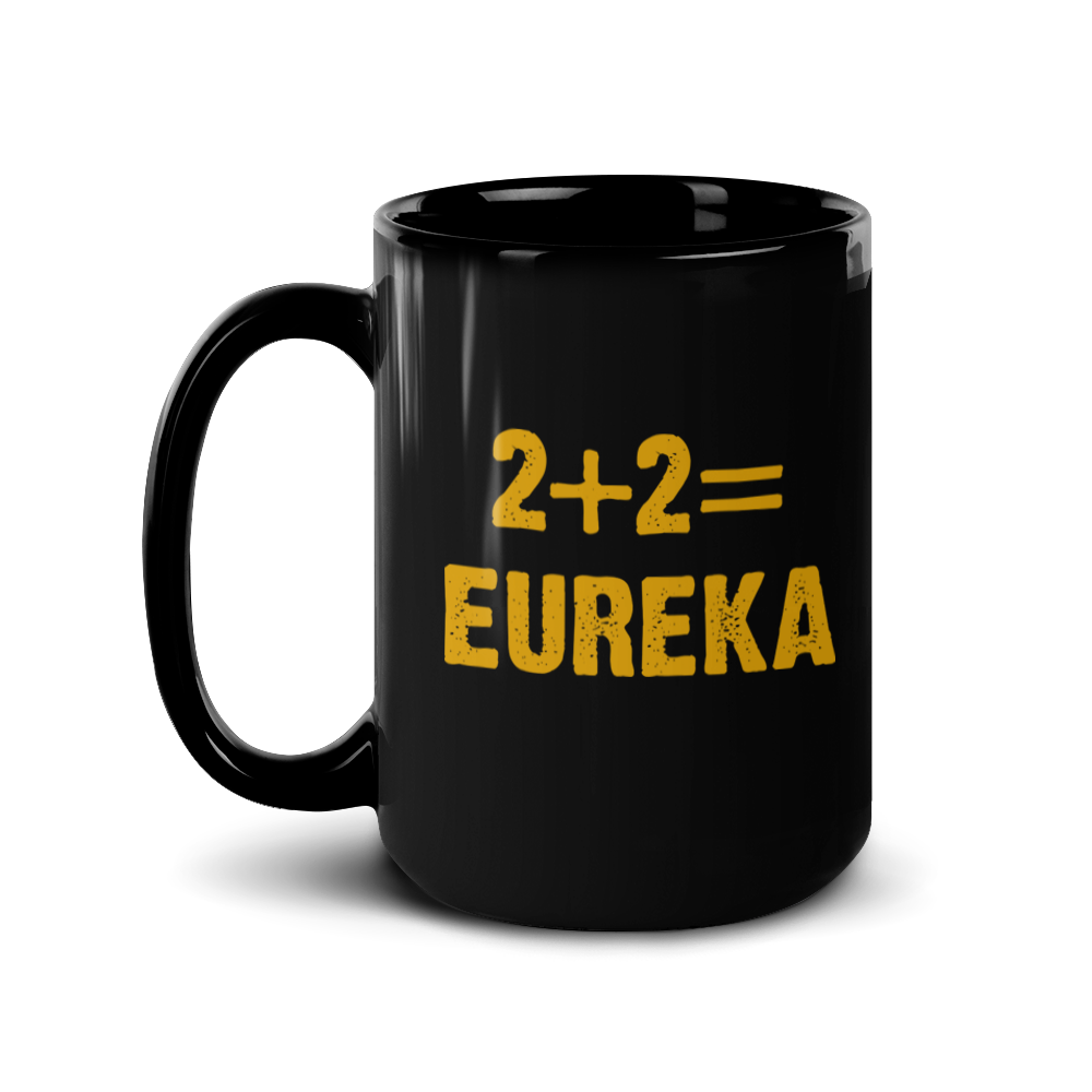 The Walking Dead Eureka Black Mug