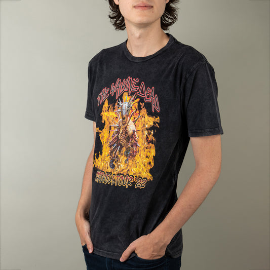 The Walking Dead Farewell Tour Walker Vintage Distressed T-Shirt-2