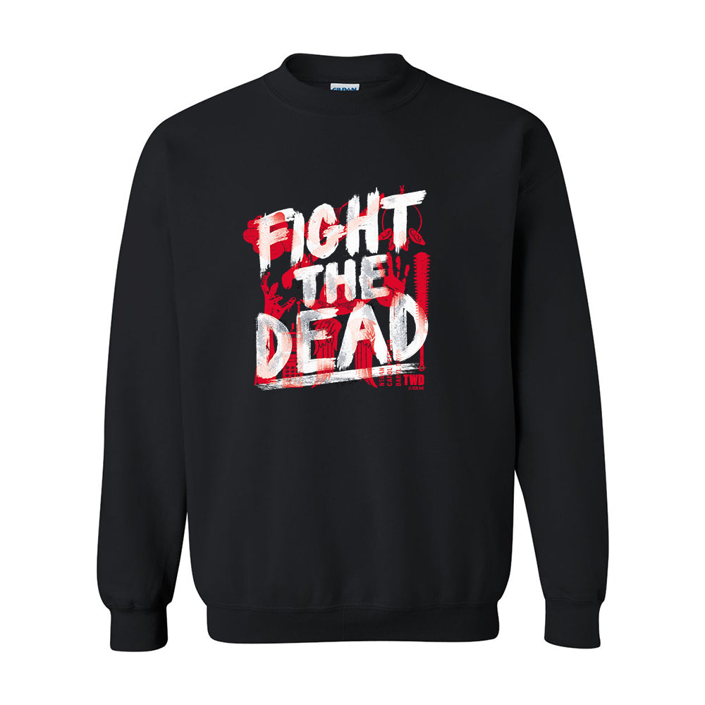 The Walking Dead Fight The Dead Fleece Crewneck Sweatshirt-0