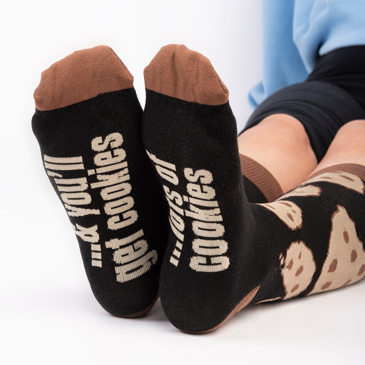 The Walking Dead You'll Get Cookies Socks-5