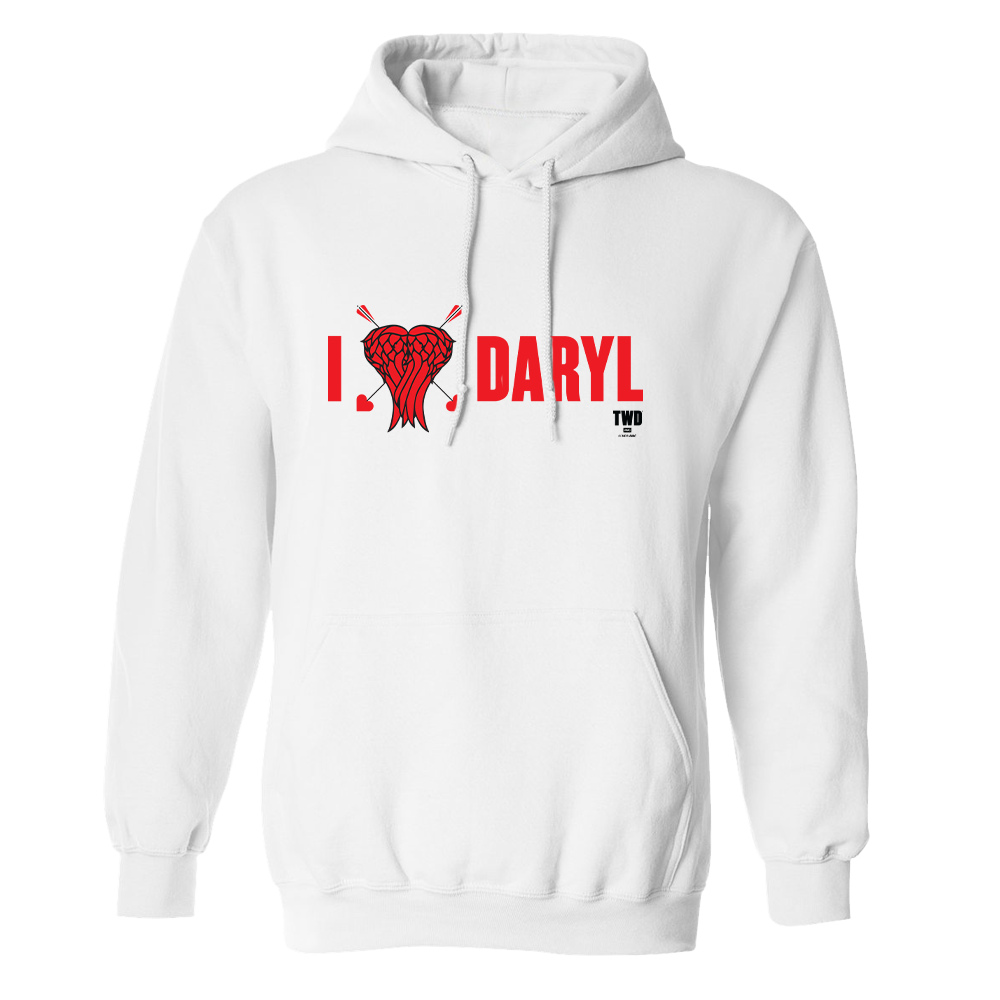 The Walking Dead I Heart Daryl Fleece Hooded Sweatshirt