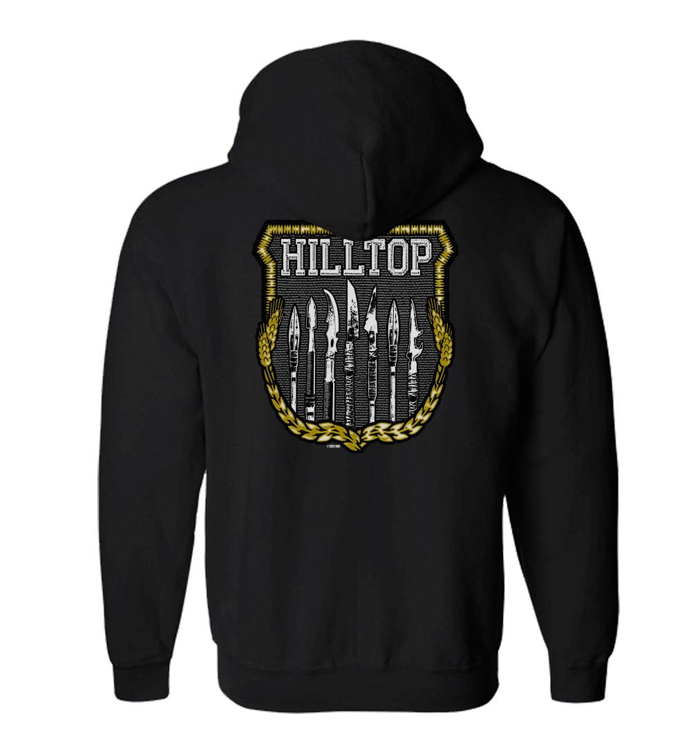 The Walking Dead Hilltop Fleece Zip-Up Hooded Sweatshirt-0
