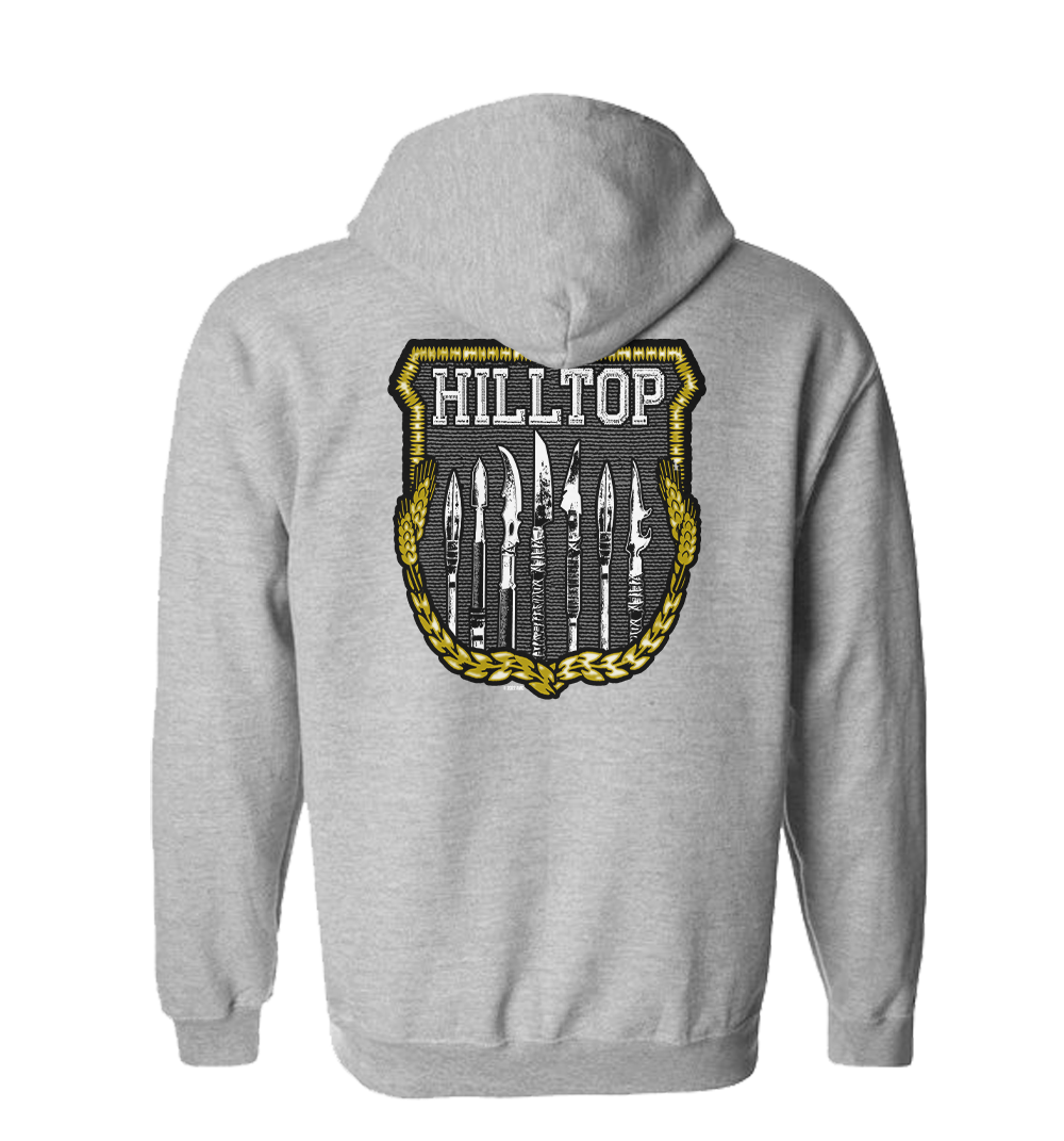 The Walking Dead Hilltop Fleece Zip-Up Hooded Sweatshirt-3