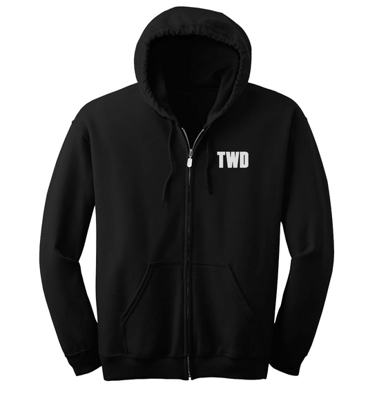 The Walking Dead Hilltop Fleece Zip-Up Hooded Sweatshirt-1