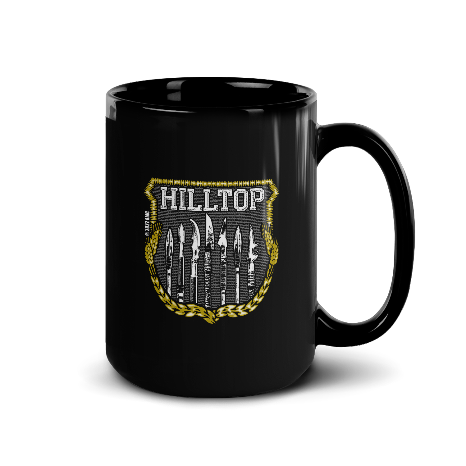 The Walking Dead Hilltop Black Mug-2