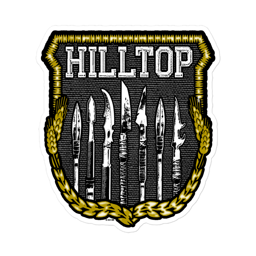The Walking Dead Hilltop Die Cut Sticker-0