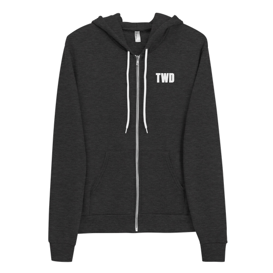 The Walking Dead Hilltop Lightweight Zip-up Hooded Sweatshirt-1