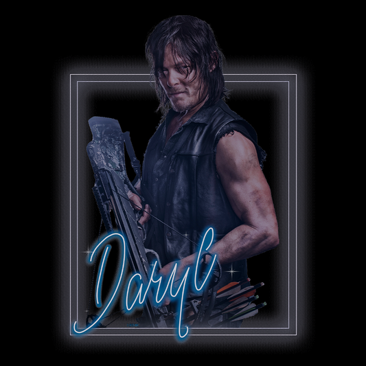 The Walking Dead Heartthrob Daryl Adult Short Sleeve T-Shirt-1