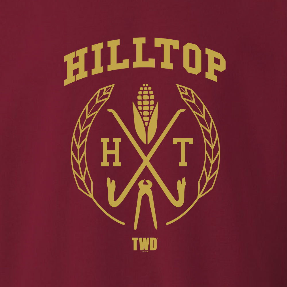 The Walking Dead Hilltop Collegiate Fleece Crewneck Sweatshirt-1