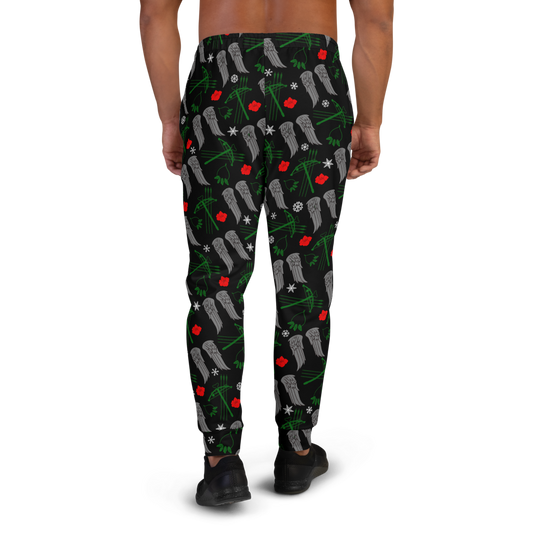 The Walking Dead Icons Holiday All-Over Print Men's Joggers-1