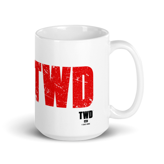 The Walking Dead I Heart TWD White Mug-5