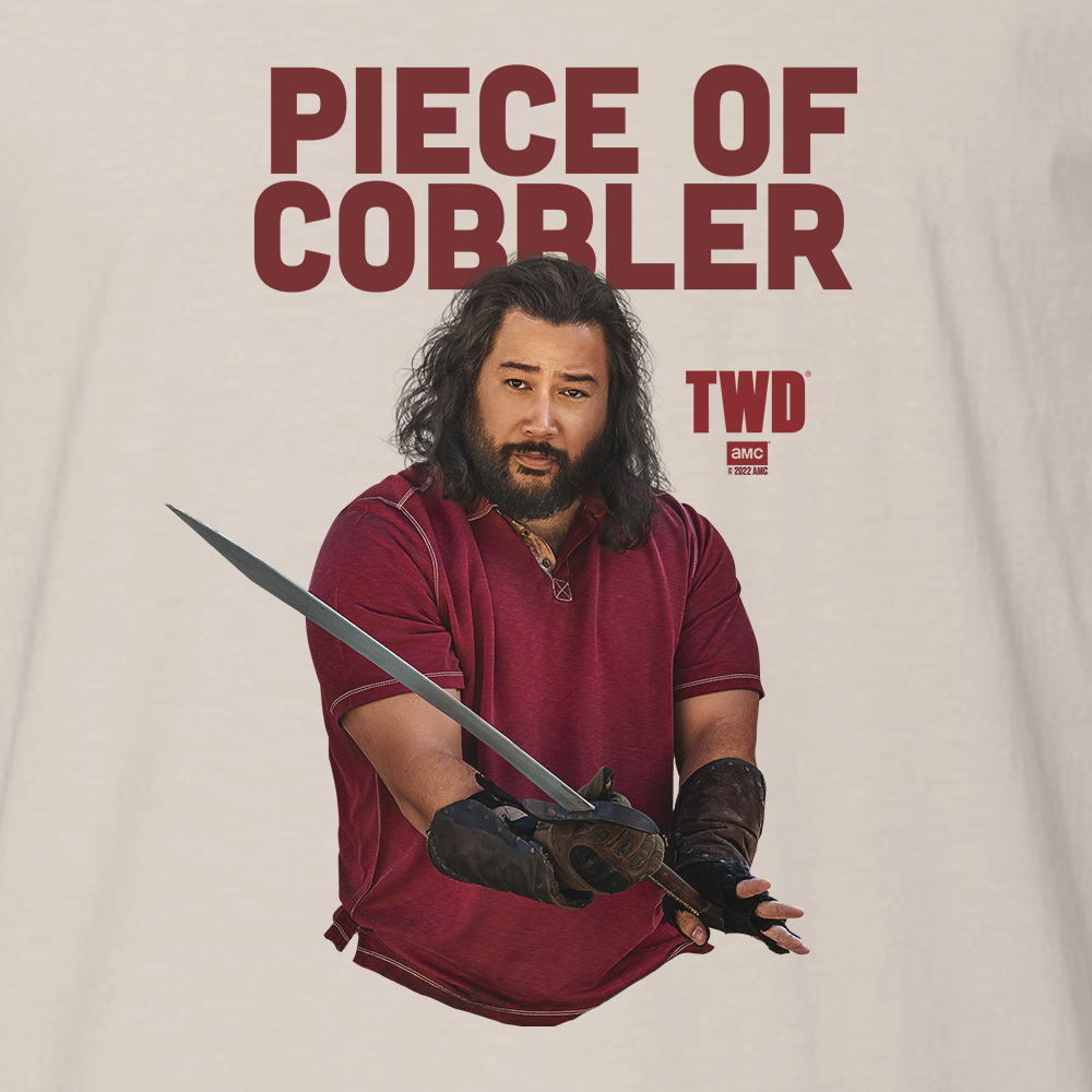 The Walking Dead Jerry Piece of Cobbler Adult Short Sleeve T-Shirt-1