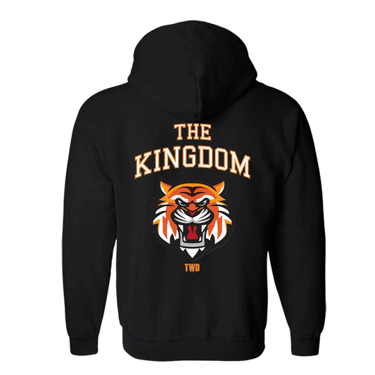 The Walking Dead Kingdom Collegiate Fleece Zip-Up Hooded Sweatshirt-1