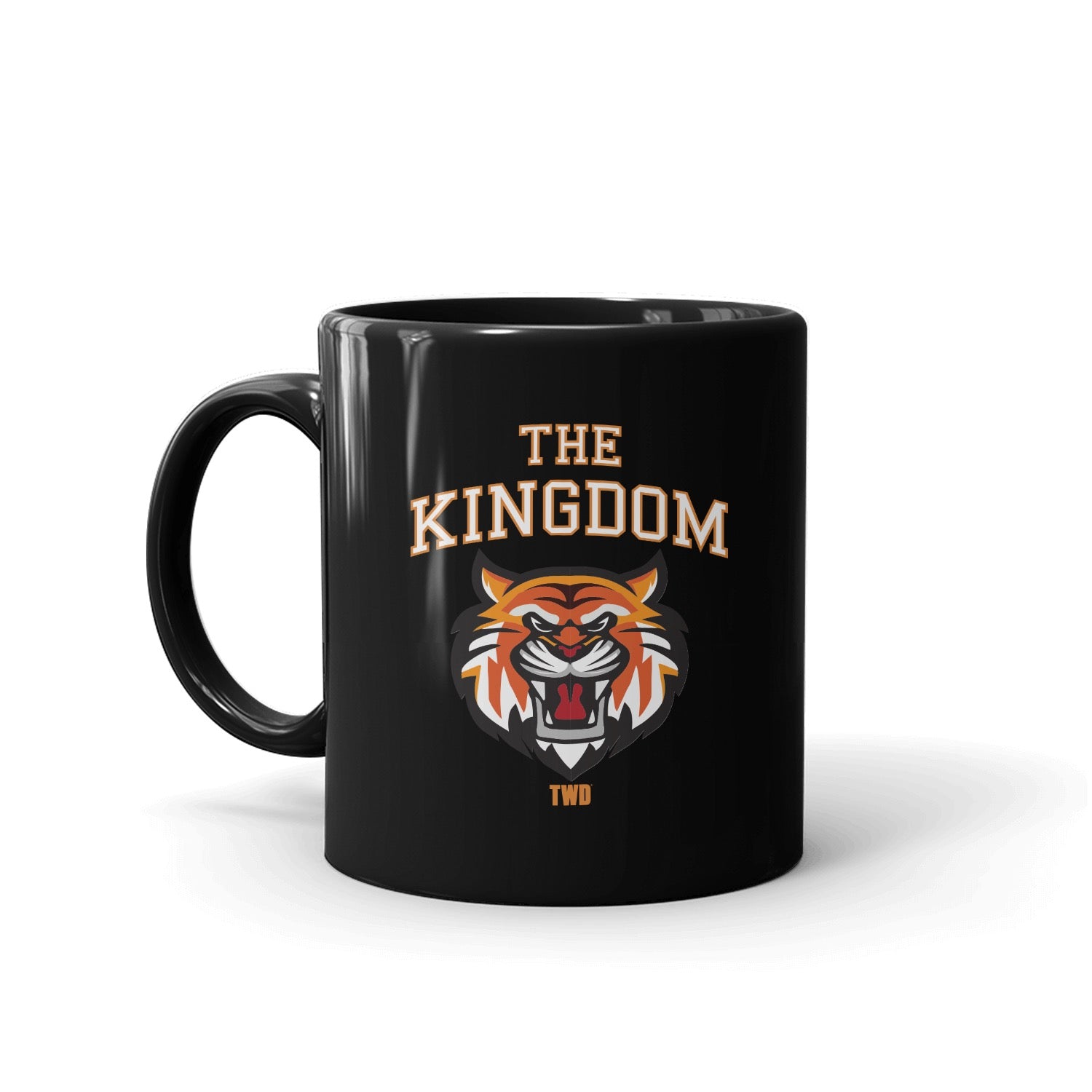 The Walking Dead Kingdom Collegiate Black Mug-0