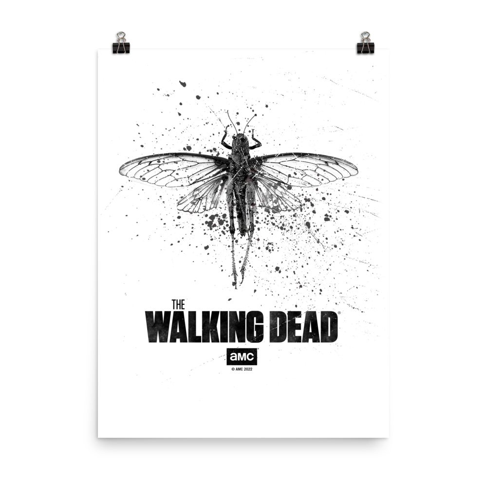 The Walking Dead Locust Premium Satin Poster