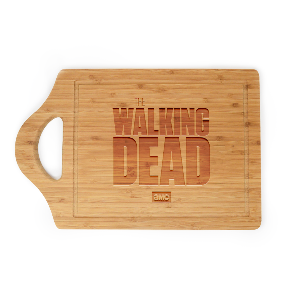 Twd Monogram The Walking Dead Logo Laser Engraved Cutting Board