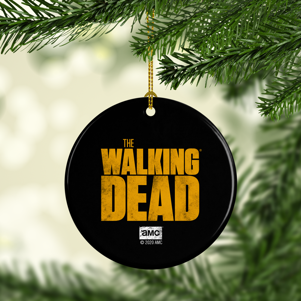 The Walking Dead Logo Double-Sided Ornament-1