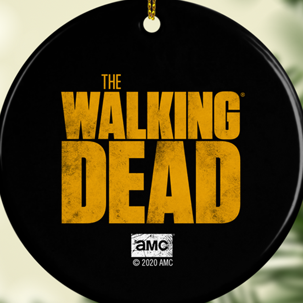 The Walking Dead Logo Double-Sided Ornament-2