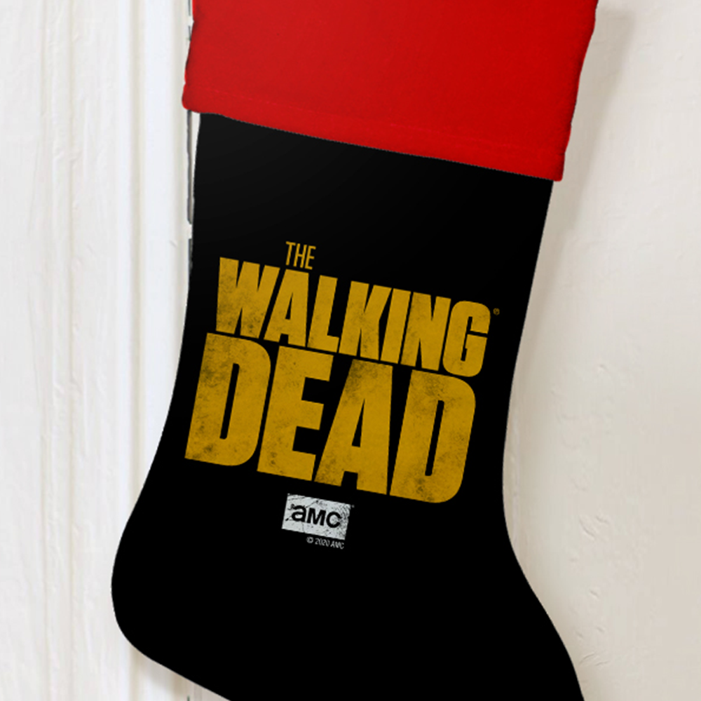 The Walking Dead Logo Stocking-1