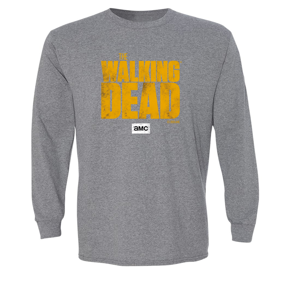 The Walking Dead Logo Adult Long Sleeve T-Shirt