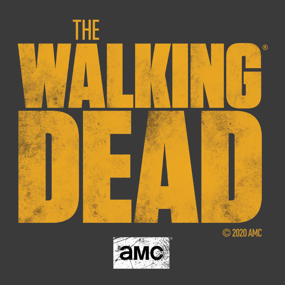 The Walking Dead Logo Adult Short Sleeve T-Shirt-1