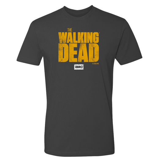 The Walking Dead Logo Adult Short Sleeve T-Shirt-0