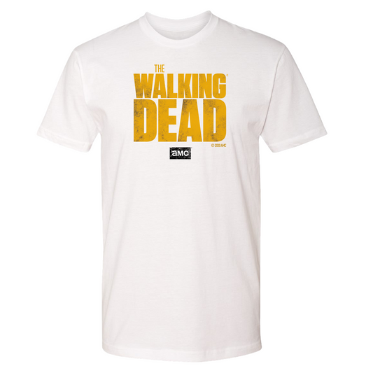 The Walking Dead Logo Adult Short Sleeve T-Shirt-3