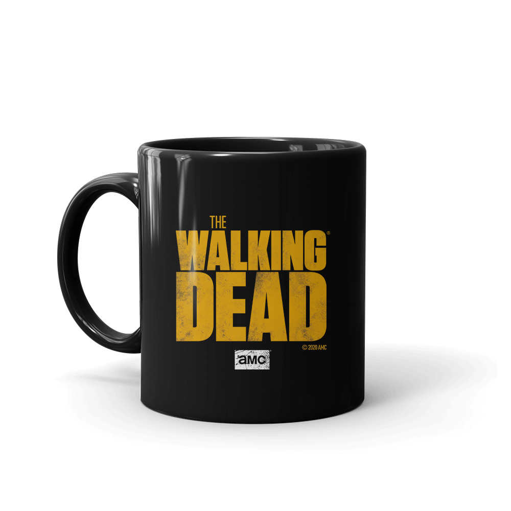 The Walking Dead Logo Black Mug