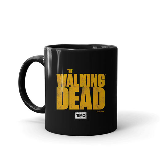 The Walking Dead Logo Black Mug-2