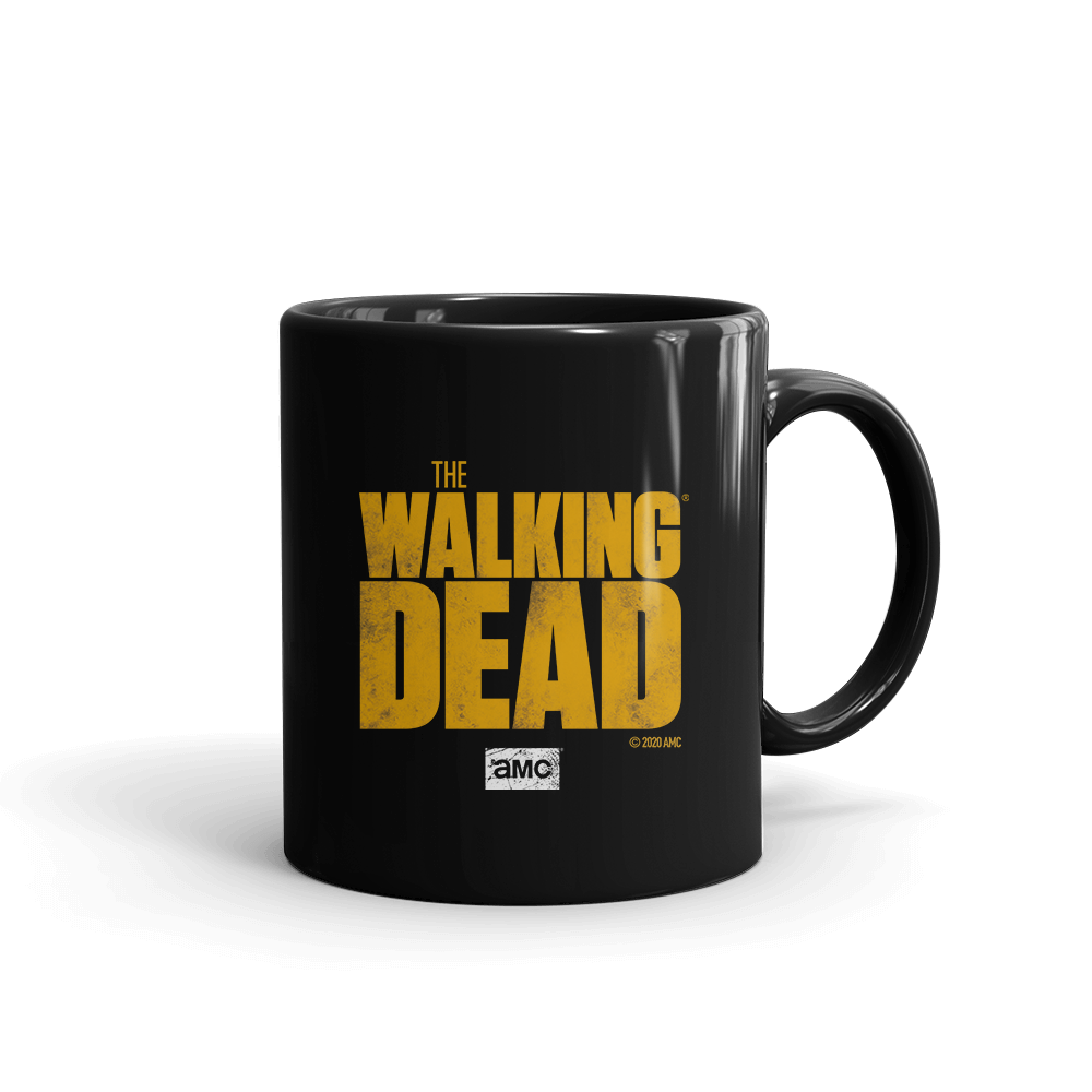 The Walking Dead Logo Black Mug-3