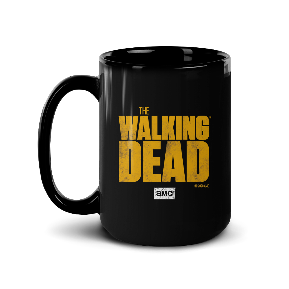 The Walking Dead Logo Black Mug-0