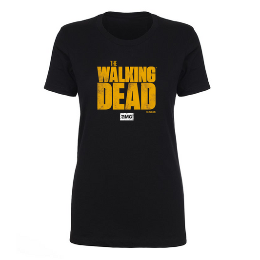 The Walking Dead Logo Women's Short Sleeve T-Shirt-0