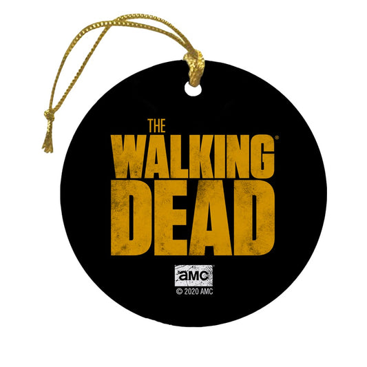 The Walking Dead Logo Double-Sided Ornament-0