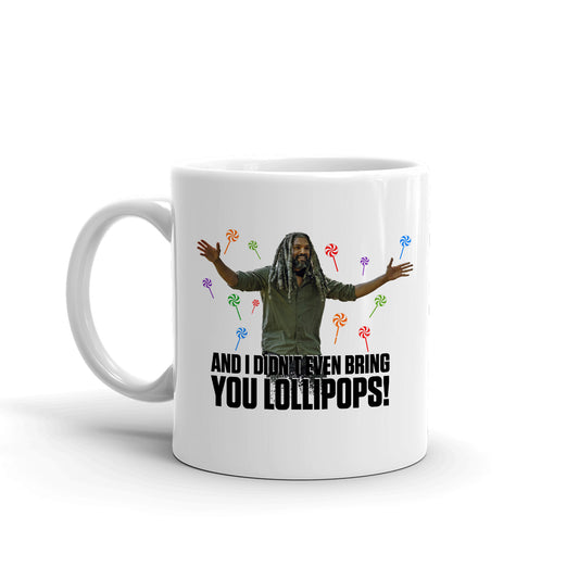 The Walking Dead Ezekiel Lollipops White Mug-0