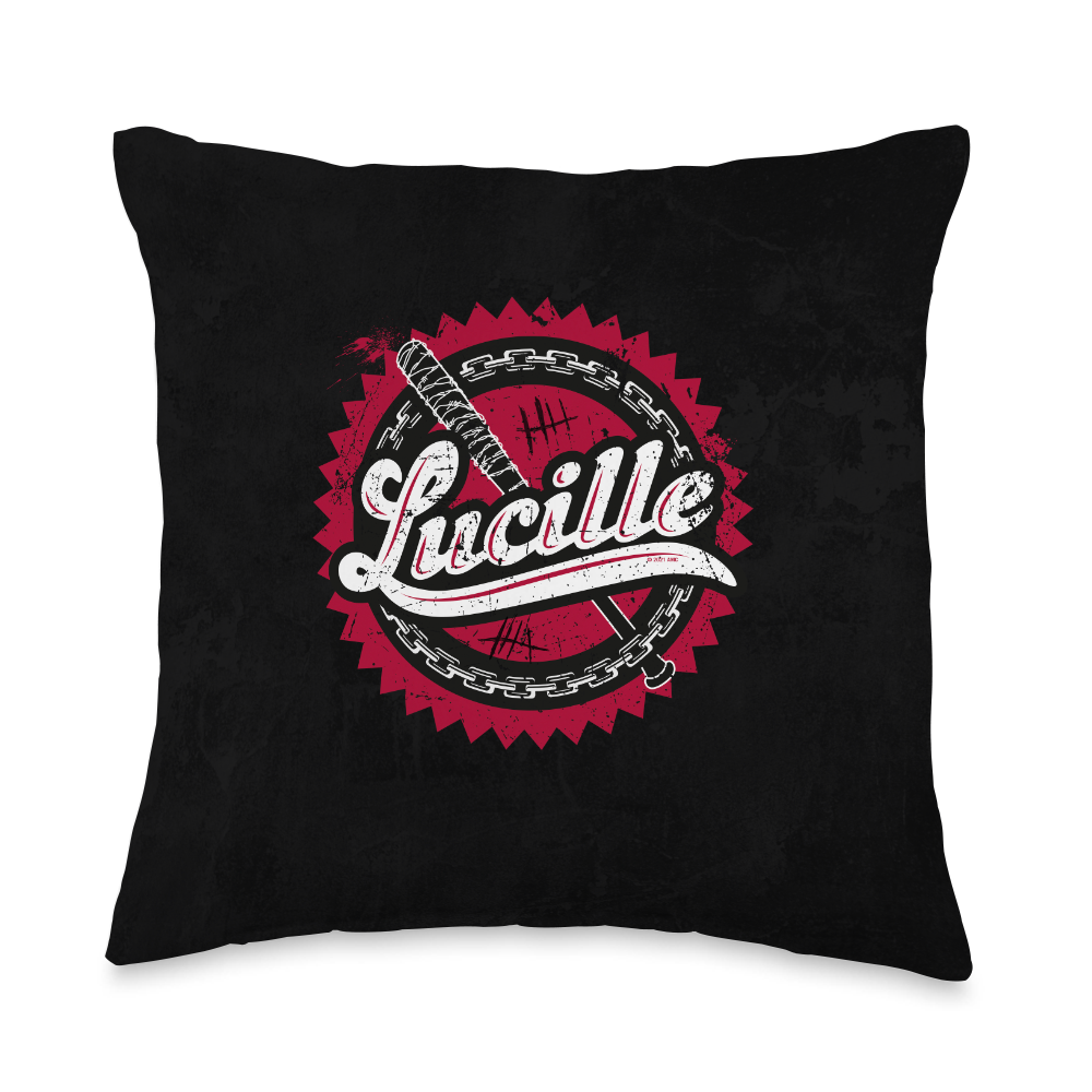 The Walking Dead Lucille Throw Pillow