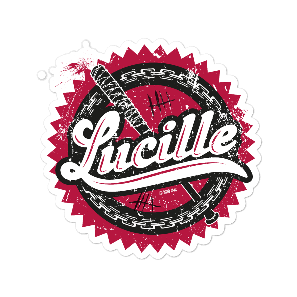 The Walking Dead Lucille Die Cut Sticker