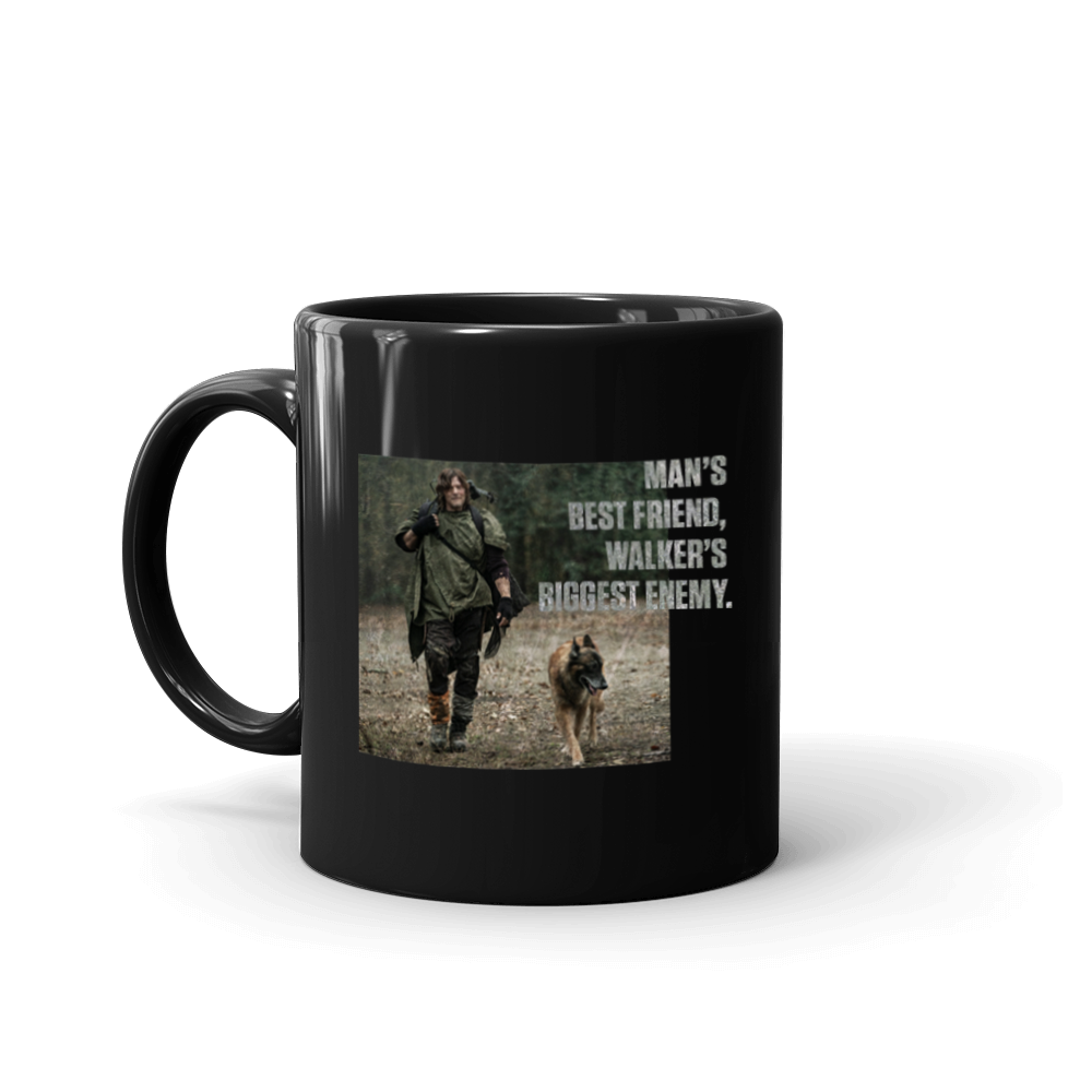 The Walking Dead Man's Best Friend Black Mug-0